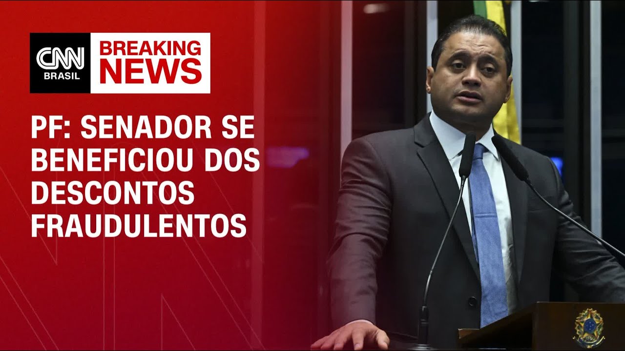 Senador Weverton Rocha se beneficiou dos descontos fraudulentos, segundo PF | LIVE CNN