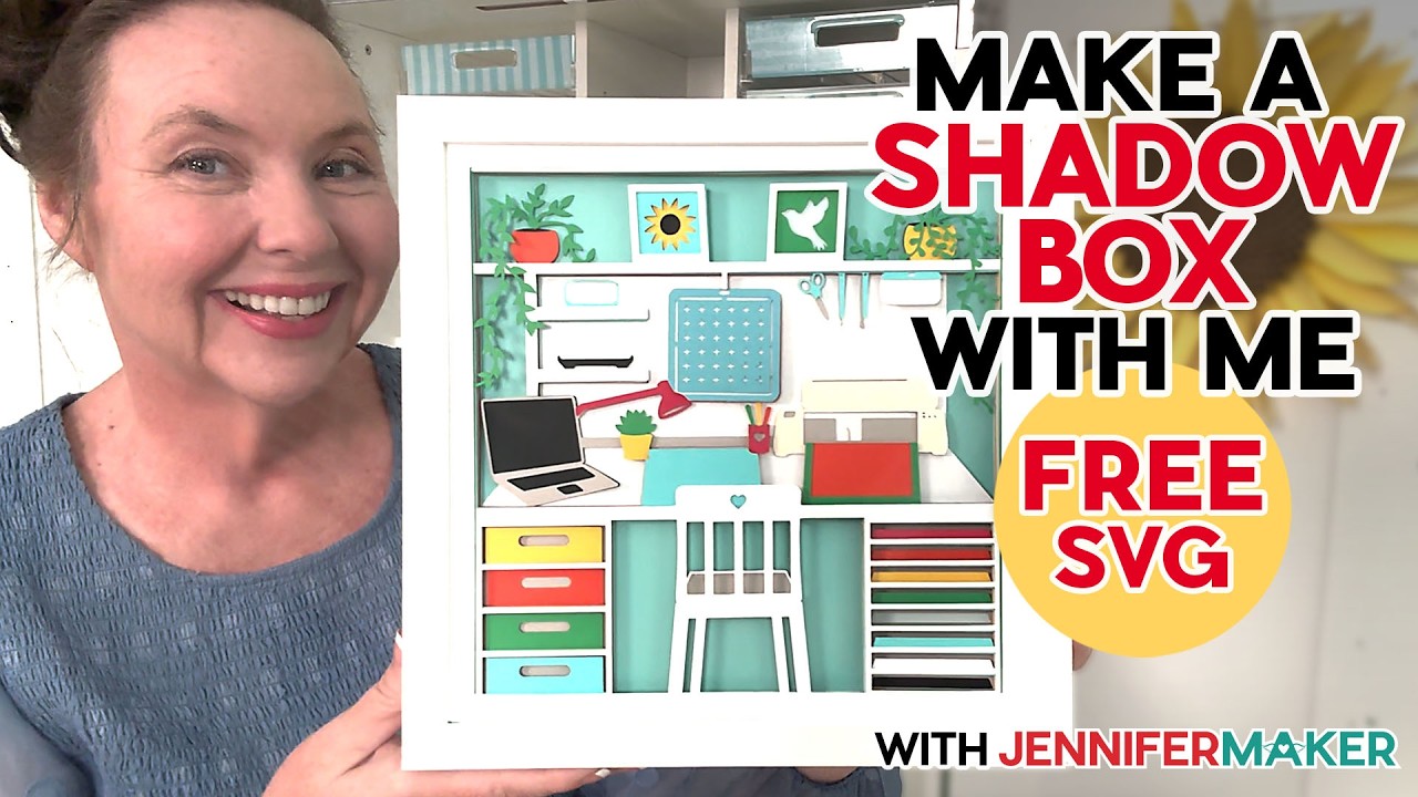 👀 Inside My Miniature Craft Room Shadow Box (How to Keep Paper From Tearing!)