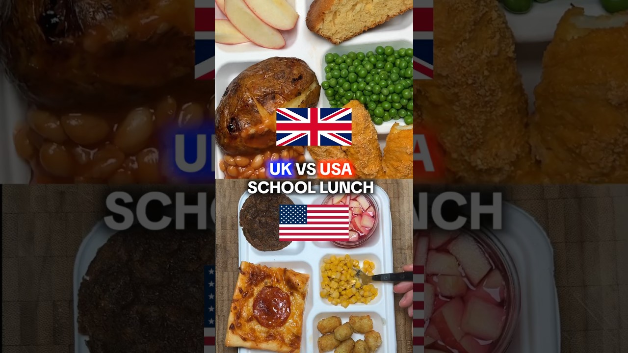 UK vs USA | School Lunch