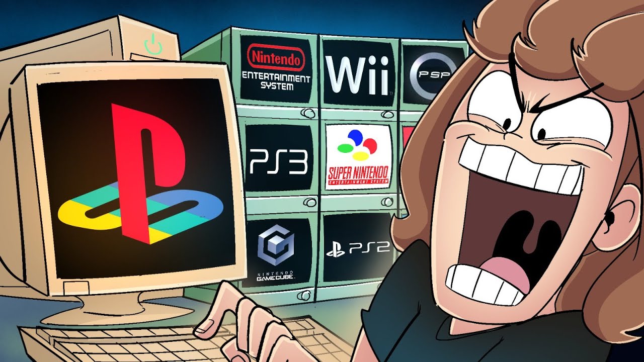 EMULEI QUASE TODOS OS VIDEOGAMES