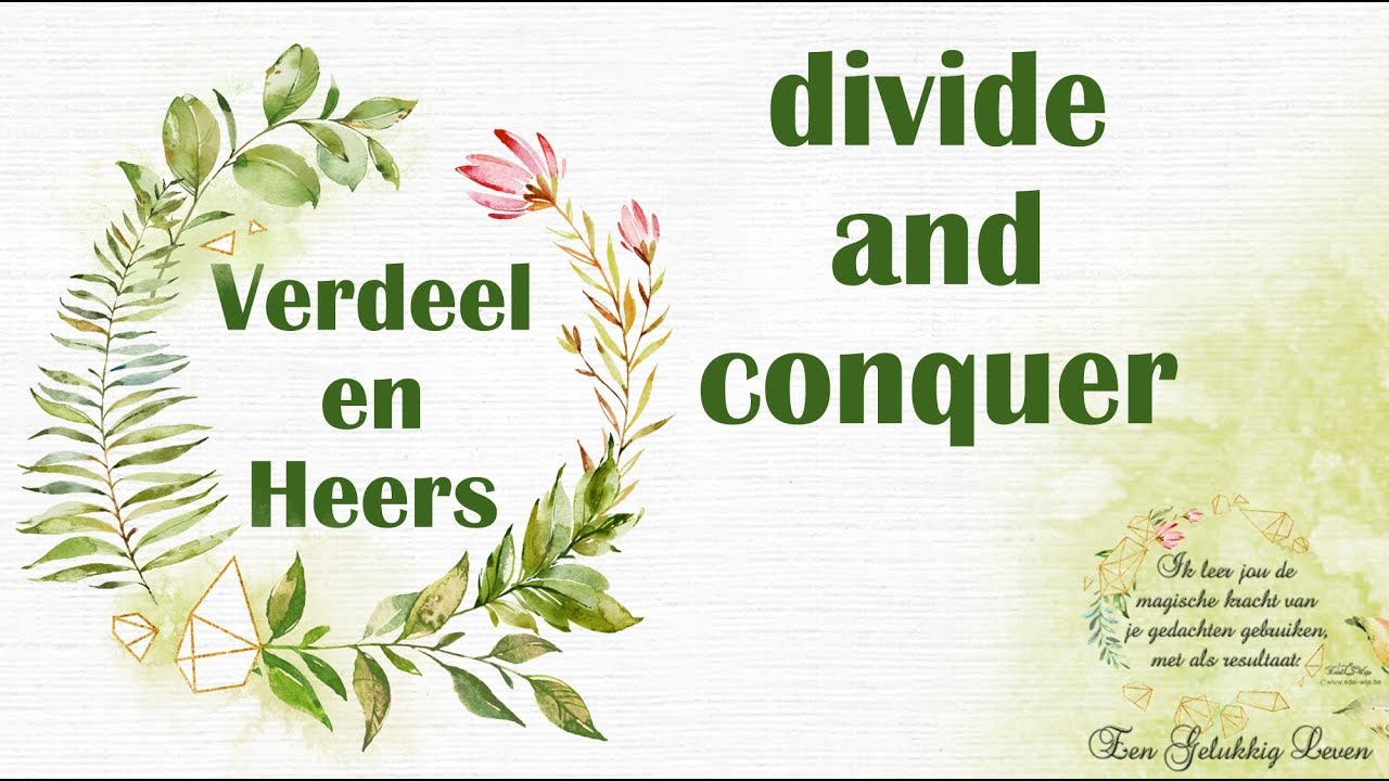 verdeel en heers