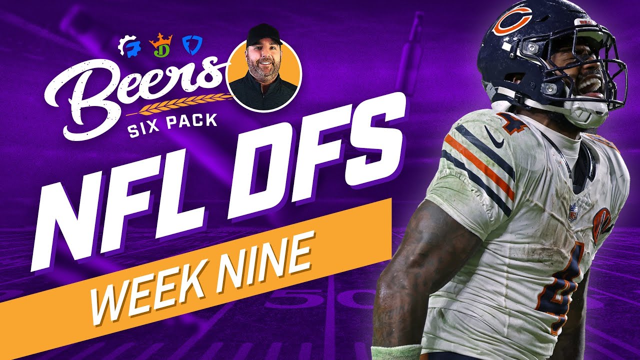 6 лучших выборов DFS на 9-ю неделю NFL для DraftKings и FanDuel!