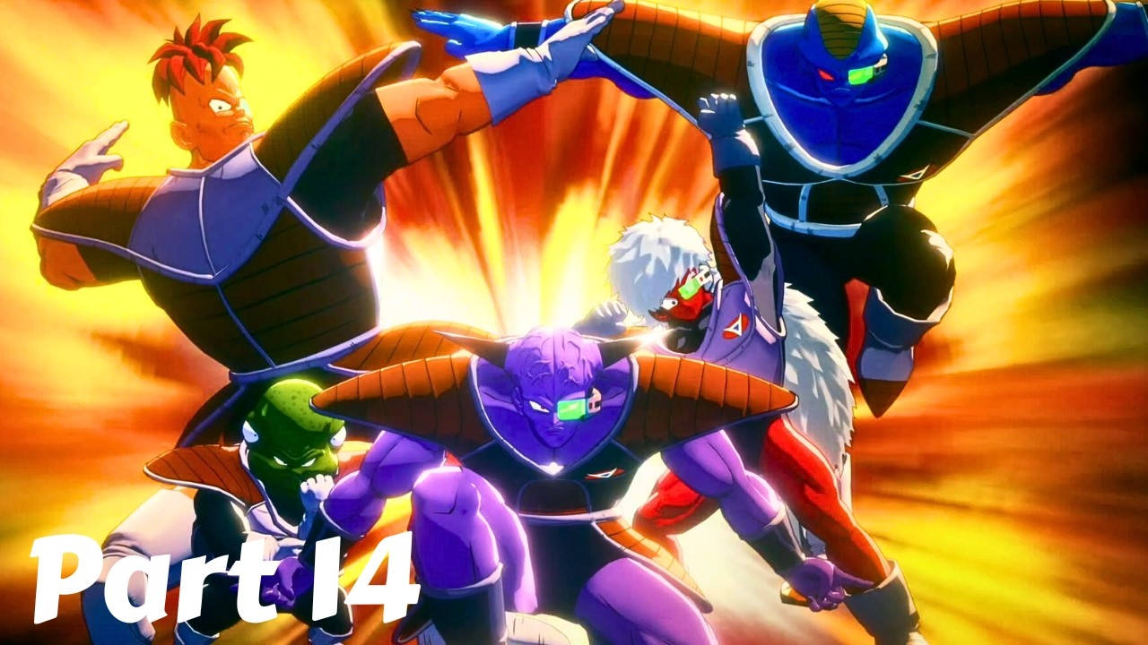 Прохождение игры Dragon Ball Z Kakarot, часть 14 — Отряд Гинью