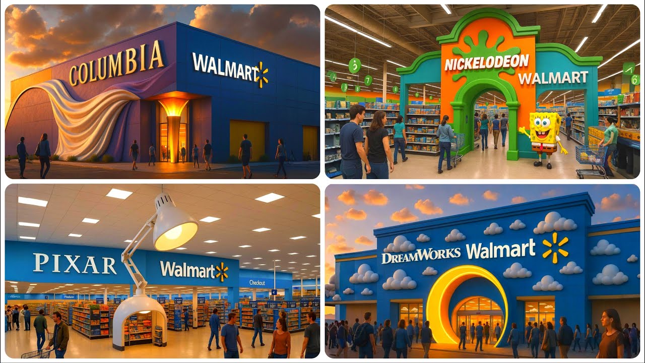 Movie Studios as Walmart by AI