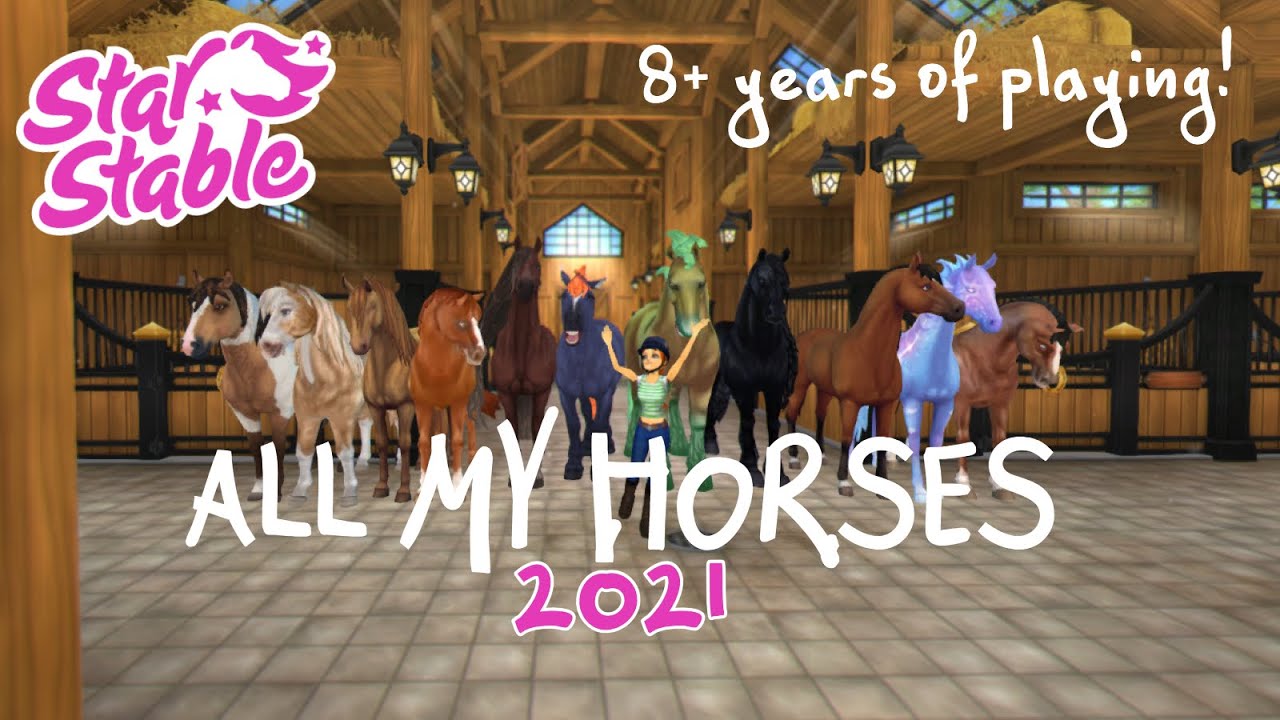 ALL MY HORSES & Their Personalities! 8+ YEARS OF PLAYING🦄🌟 Star Stable Online • #SSOstarmakers