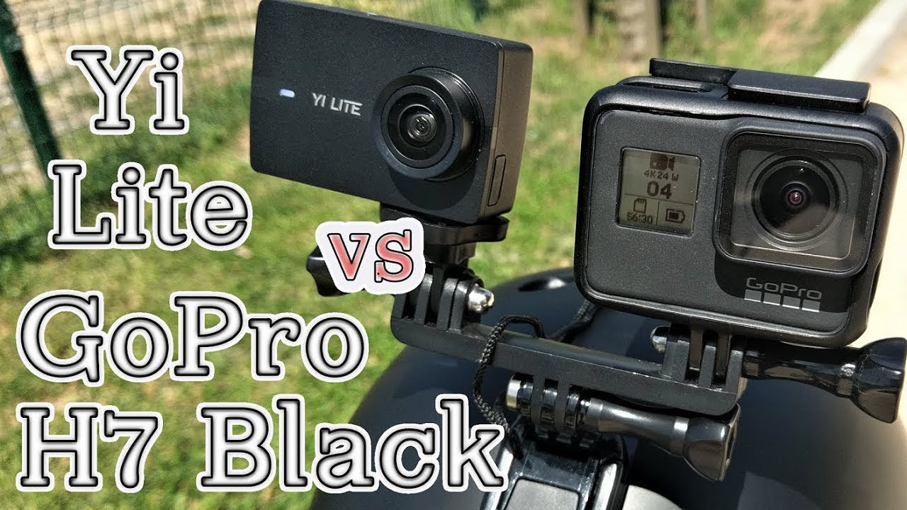 Yi Lite vs GoPro Hero 7 Black Comparison