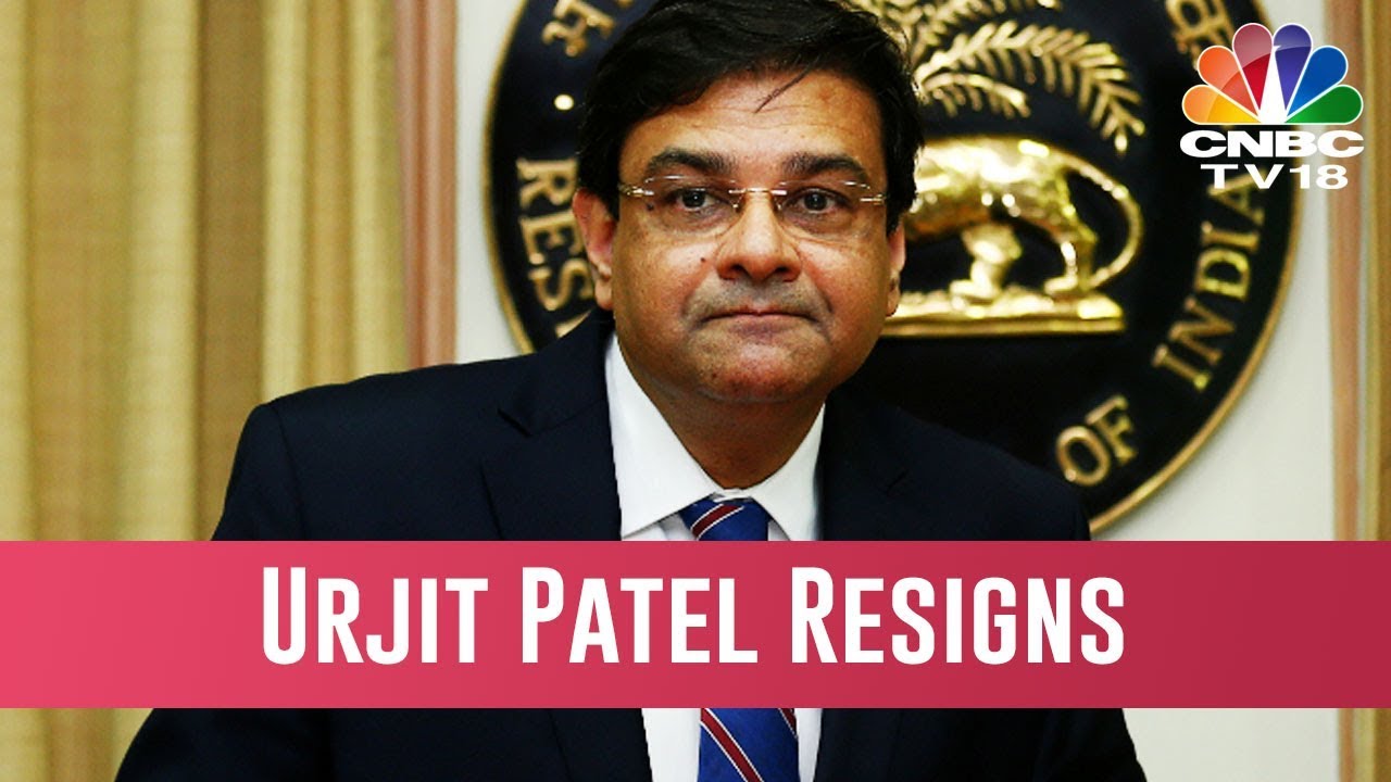 Breaking News: RBI Governor Urjit Patel resigns citing 'personal reasons'