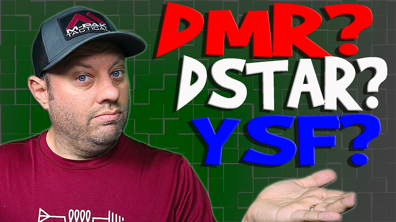 Ham Radio Digital Modes Comparison - DMR, DSTAR or YSF?  P25 or NXDN?