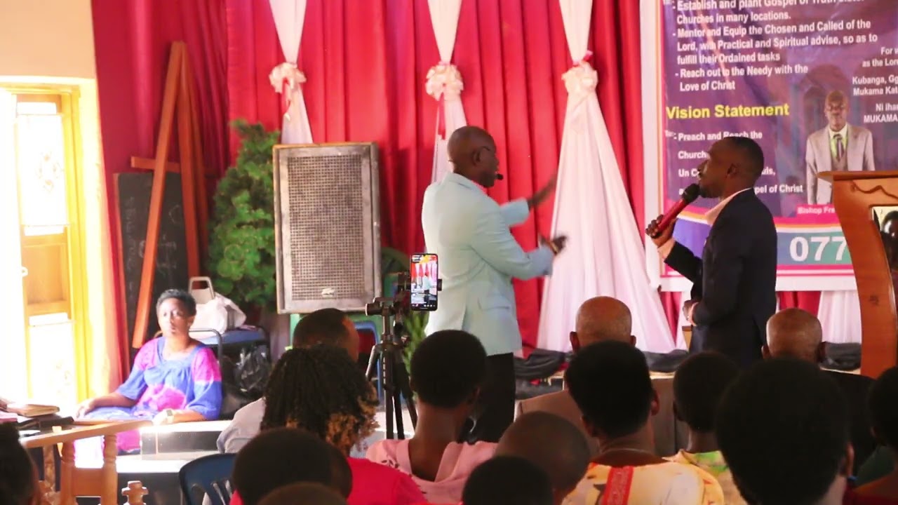 Bishop Fred Byakatonda Sunday serve