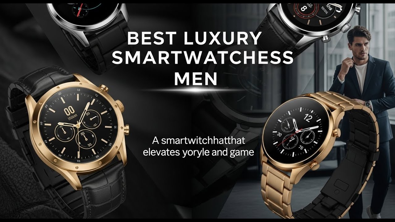 TOP 5 Best Luxury Smartwatches Men 2026 | Don't Buy Until You Watch This!