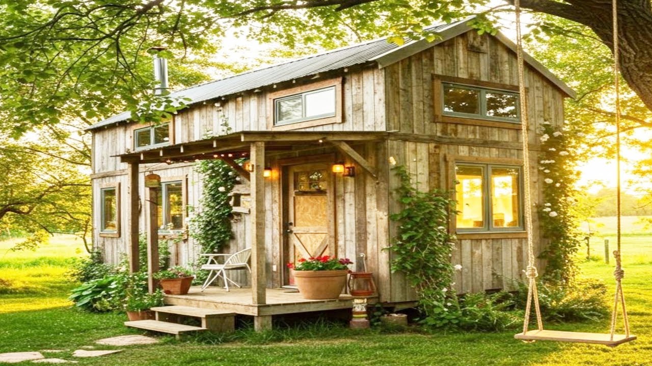 Beautifully designed tiny house for ranchers in the rainforest that everyone loves