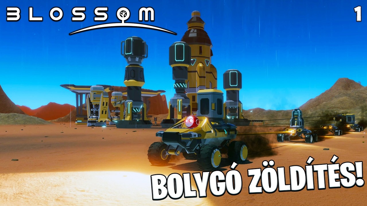 Blossom: The Seed of Life LIVE #1 - Indul egy bolygó zöldítése! 🚀🌱
