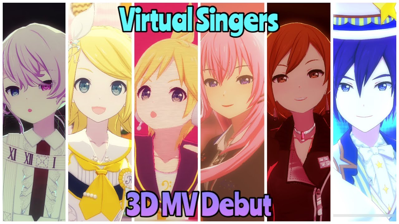 All Virtual Singer 3D MV Debut