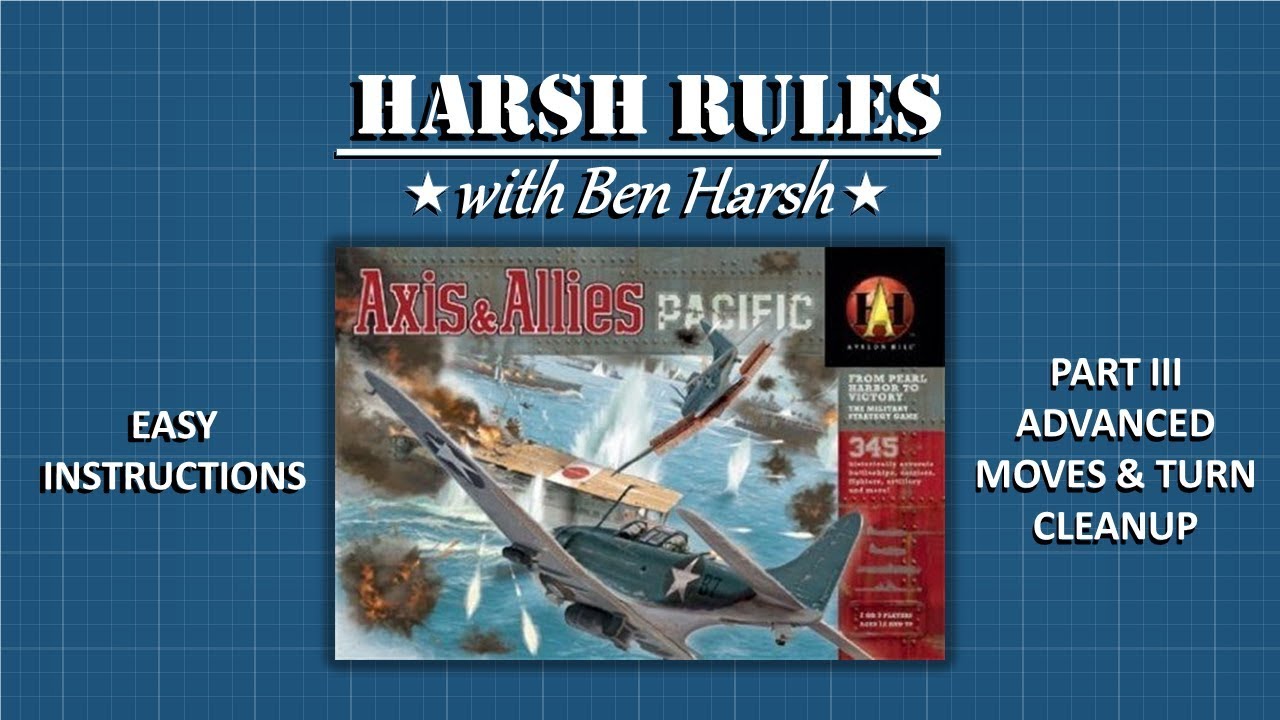 Harsh Rules - Learn to Play Axis & Allies Pacific - Part III
