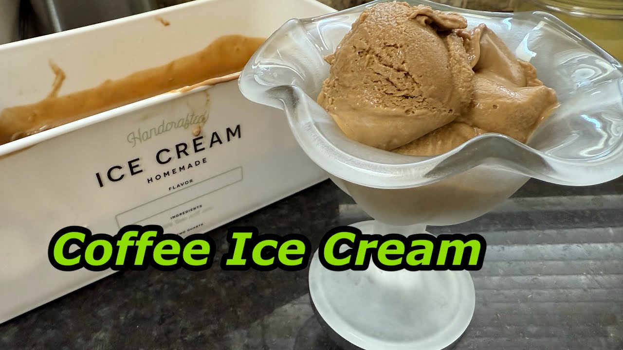 How to Make Coffee Ice Cream - Twisted Mikes
