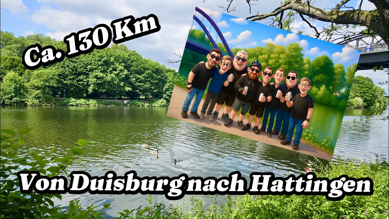 Fahrradtour Duisburg nach Hattingen mit der E-Gang on Tour