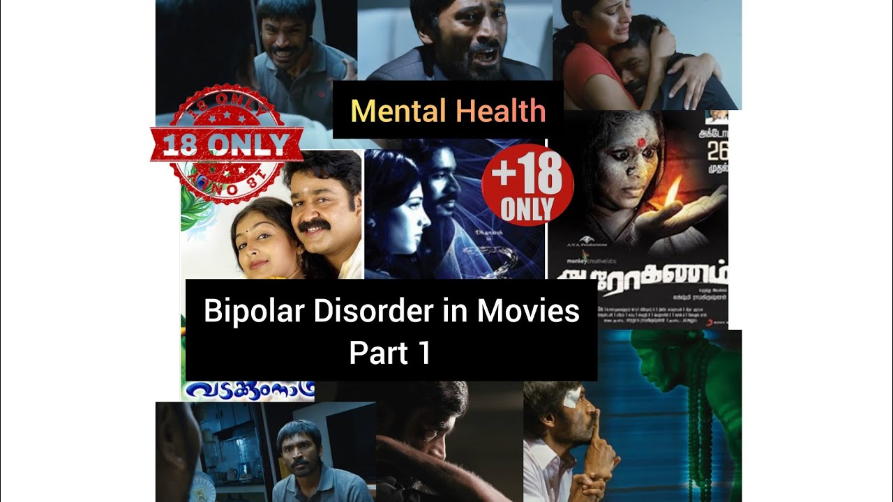 Mental Health Disorders in Movies Part 1 - Bipolar Disorder #dhanush #mohanlal #vijichandrasekhar