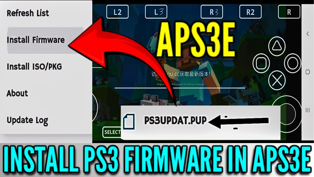 Как скачать и установить прошивку для эмулятора APS3E