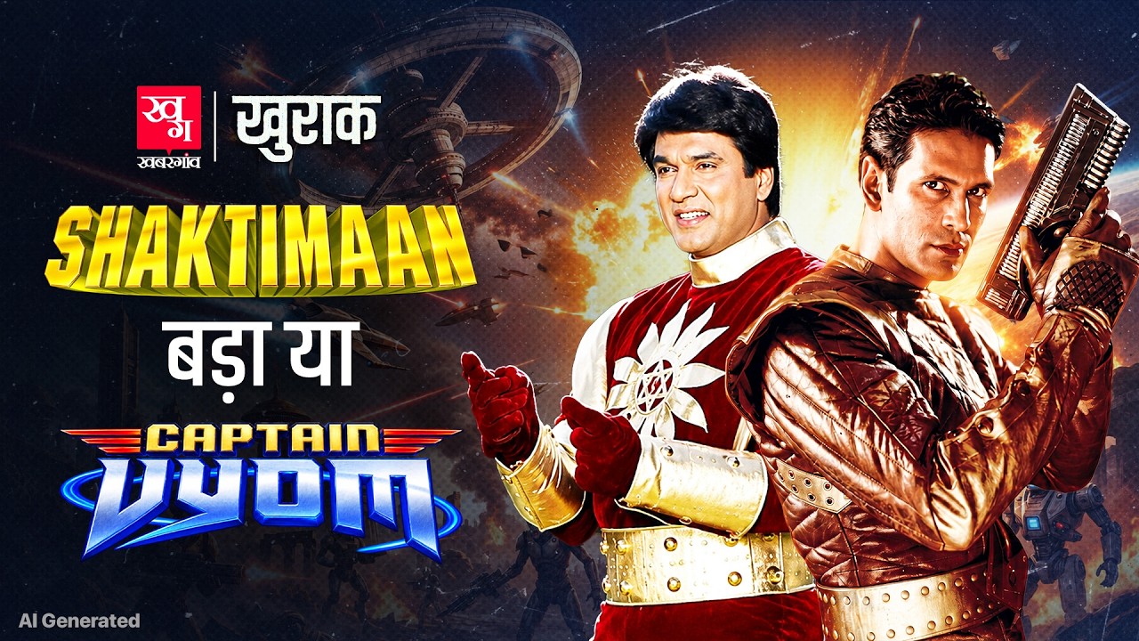 Shaktiman Vs. Captain Vyom | Khurak Ft. Pallav