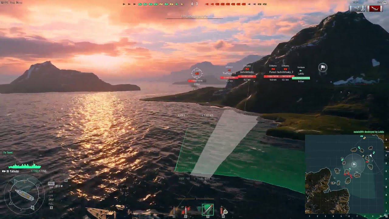 World of Warships - hallack5, NewMultiShow oraz DED87 w dywizjonie