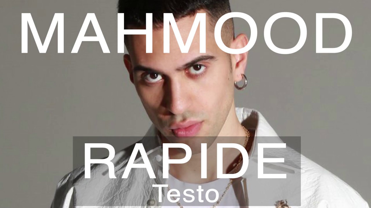 Mahmood - Rapide (Testo e Musica)