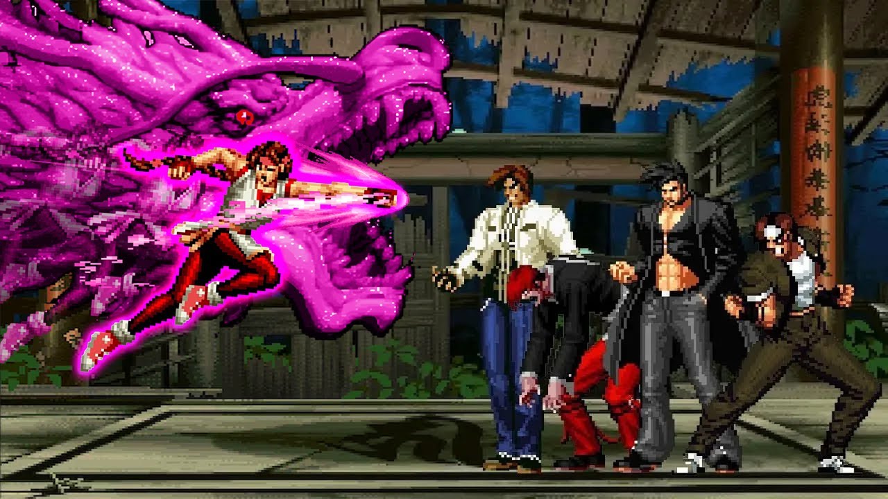 [KOF Mugen] Supreme Yuri vs Iori Yagami & Kyo Kusanagi Team