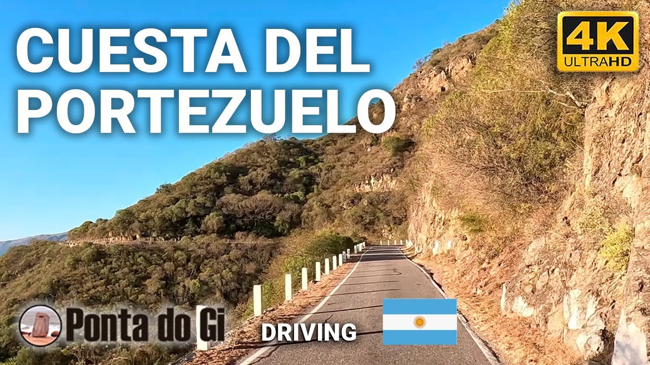 PAISAJE de CATARMARCA - PARECE un SUEÑO #driving TOUR 2024 CUESTA DEL PORTEZUELO completo ARGENTINA