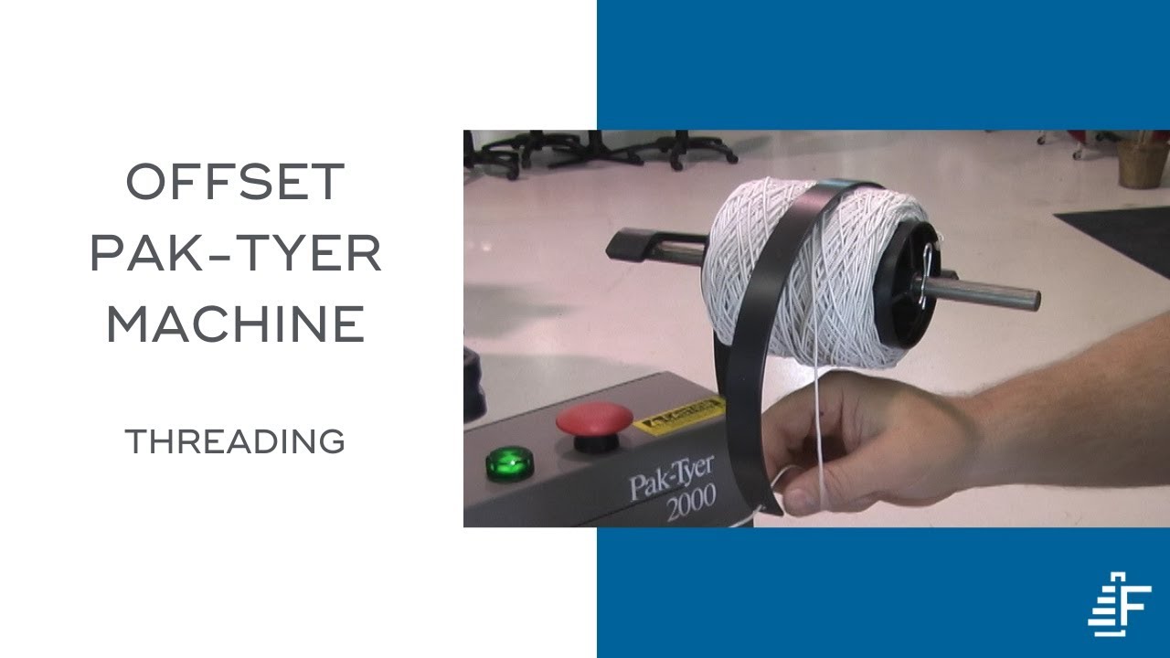 Threading Procedure for Felins Pak-Tyer Offset Tying Machine