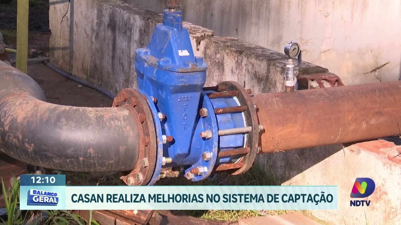 Melhorias no sistema da Casan afetam abastecimento em regi&otilde;es de SC