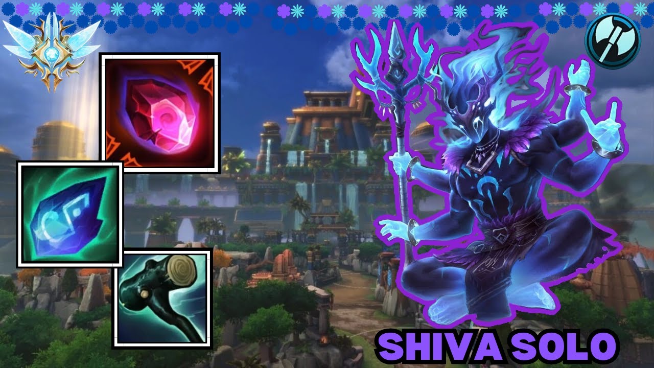 SHIVA SOLO IS UNDERRATED?!? - GRANDMASTERS SHIVA SOLO SMITE