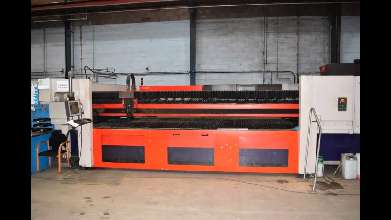 A Bystronic CNC Laser Cutting Machine for sale on behalf of Steel Dynamics Ltd