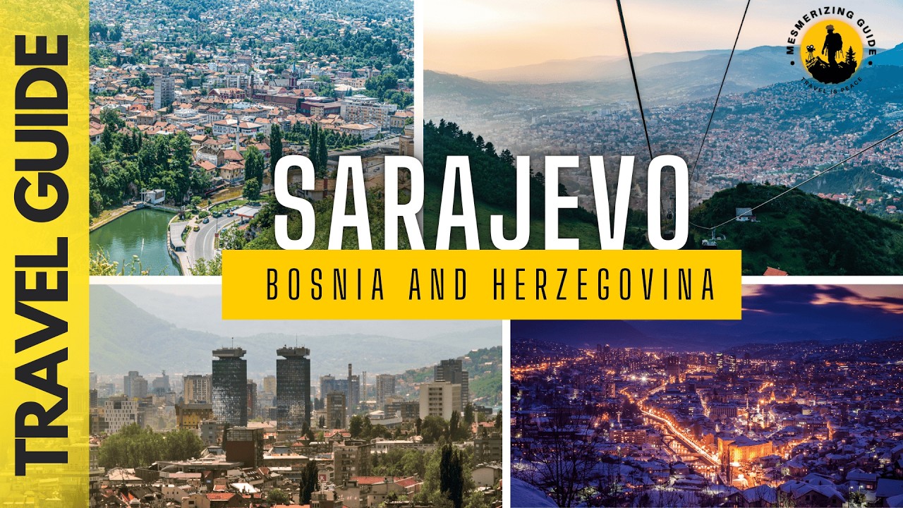Sarajevo 4K 🇧🇦 | A Cinematic Journey Through History, Culture & Soul | Travel Guide