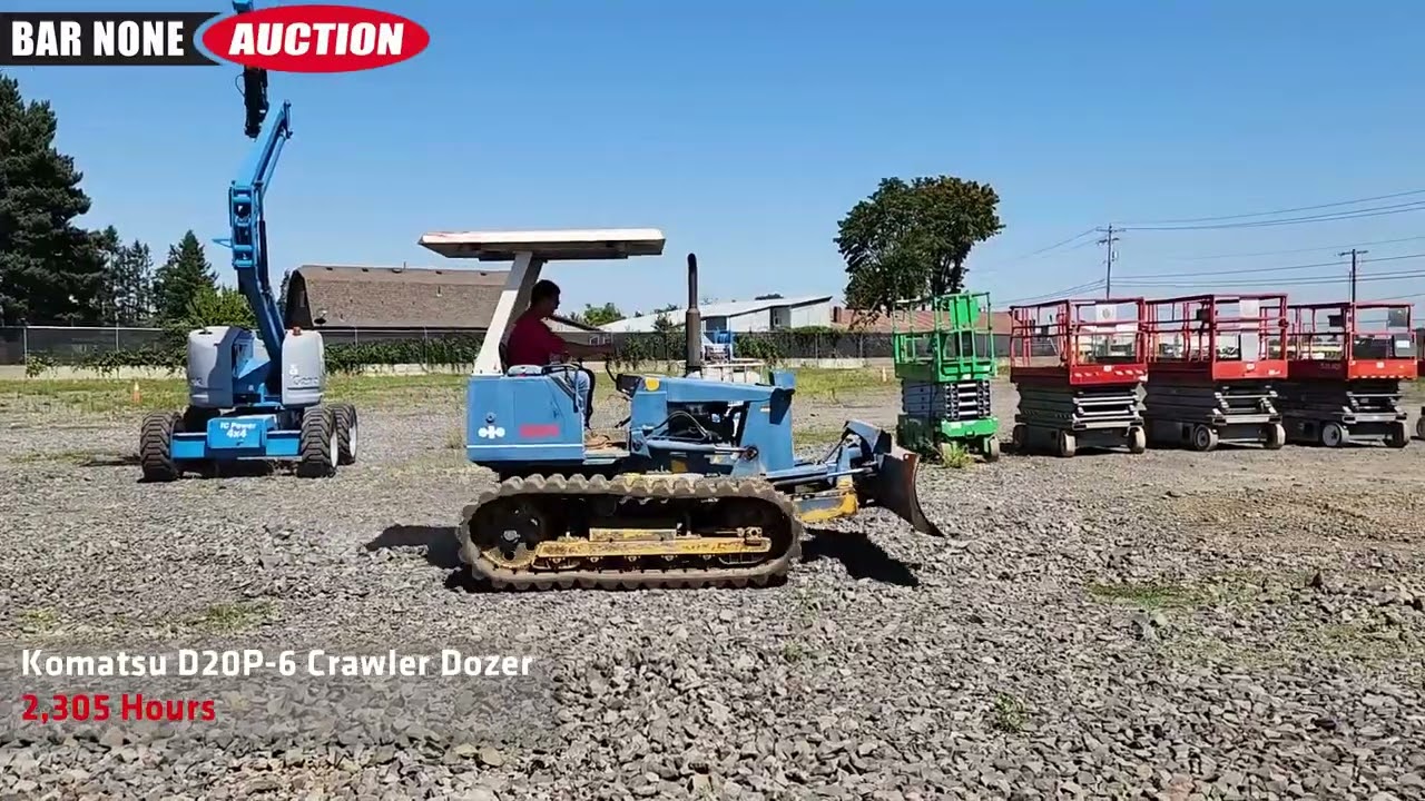Komatsu D20P-6 Crawler Dozer