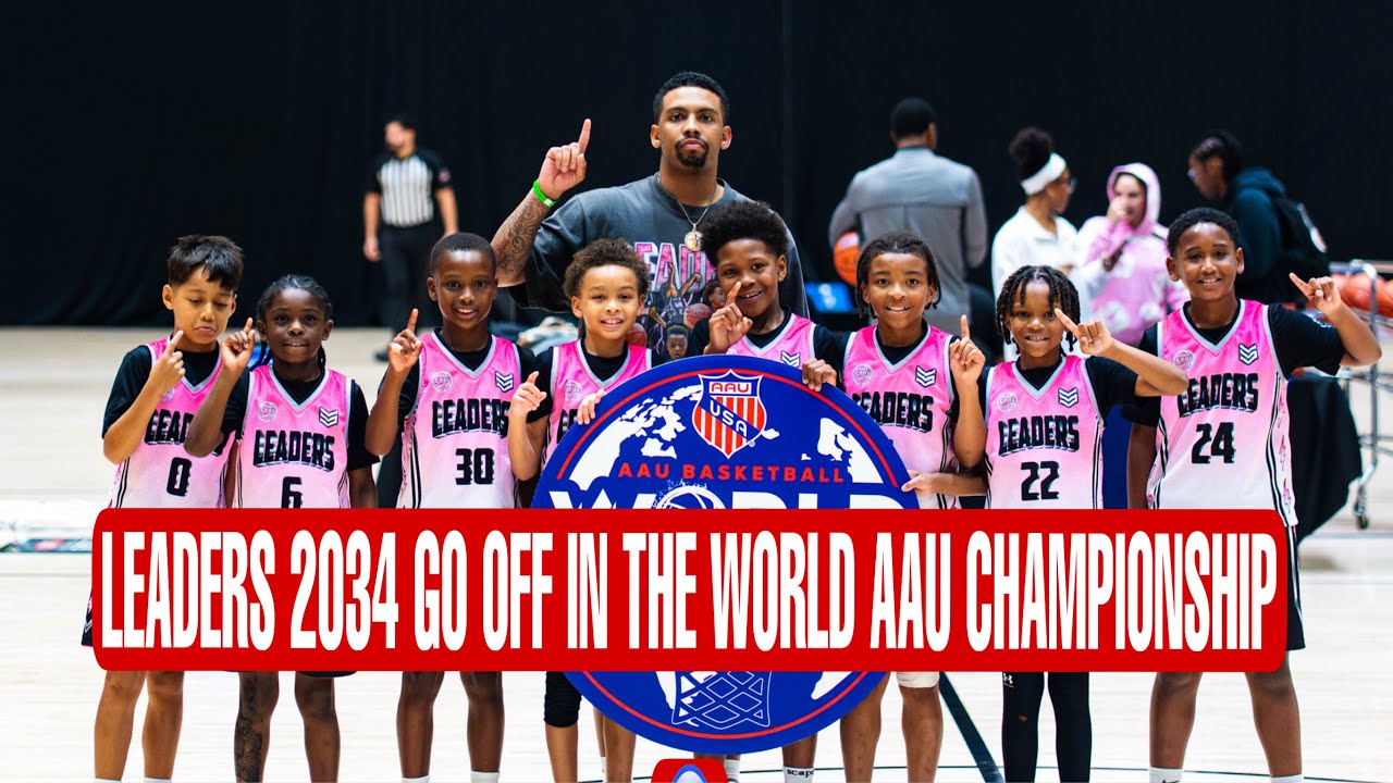 LEADERS 2034 WIN 3RD GRADE AAU NATIONALS VS SNIPER GANG ELITE (56-32) 🔥🔥🔥