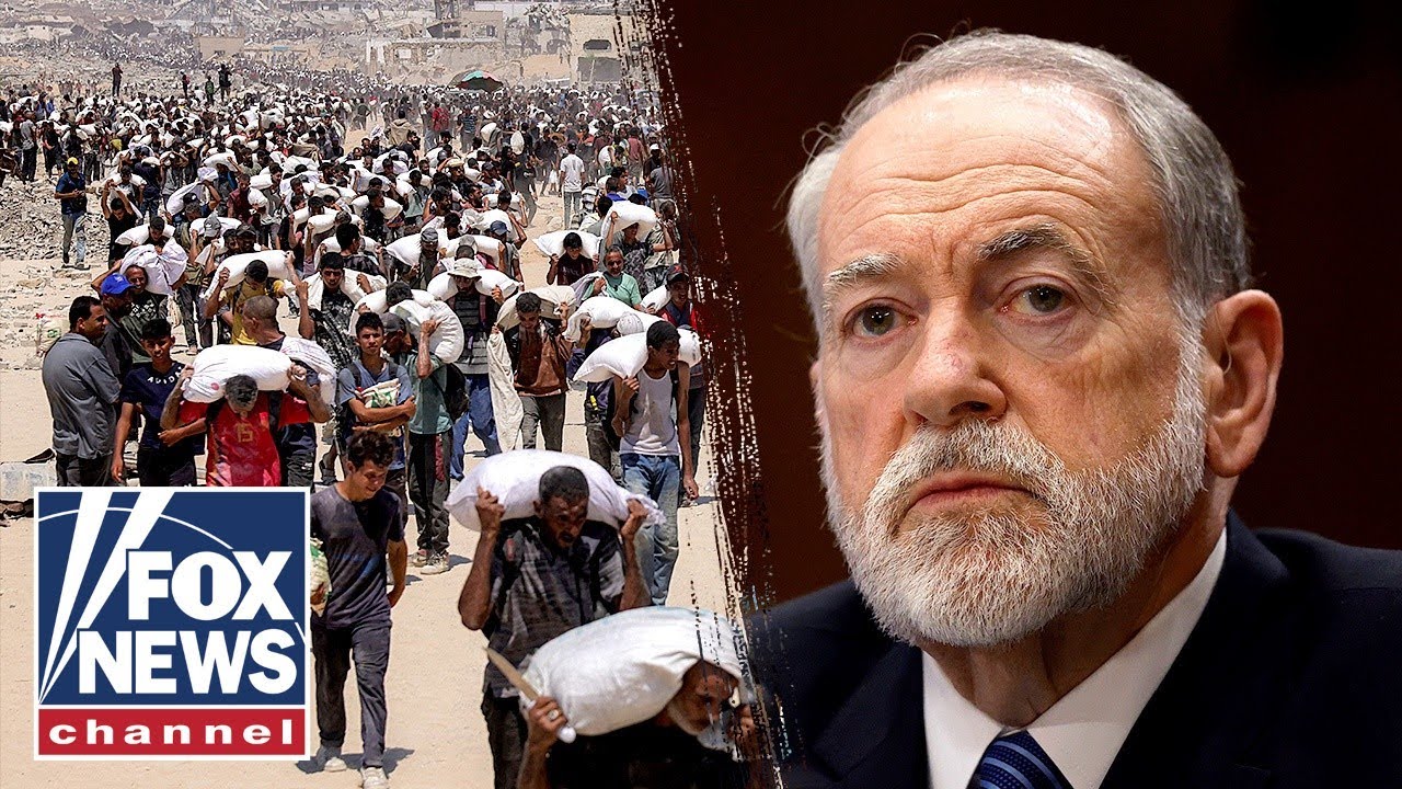 Huckabee, Witkoff make URGENT trip to Gaza, accuse Hamas of stealing aid