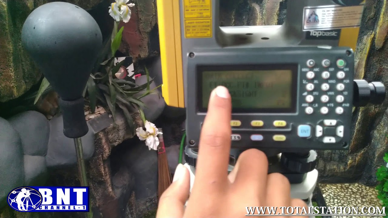 [TUTORIAL] Topo Total Station Topcon GM 52 / Topcon Gm 55 | BNT