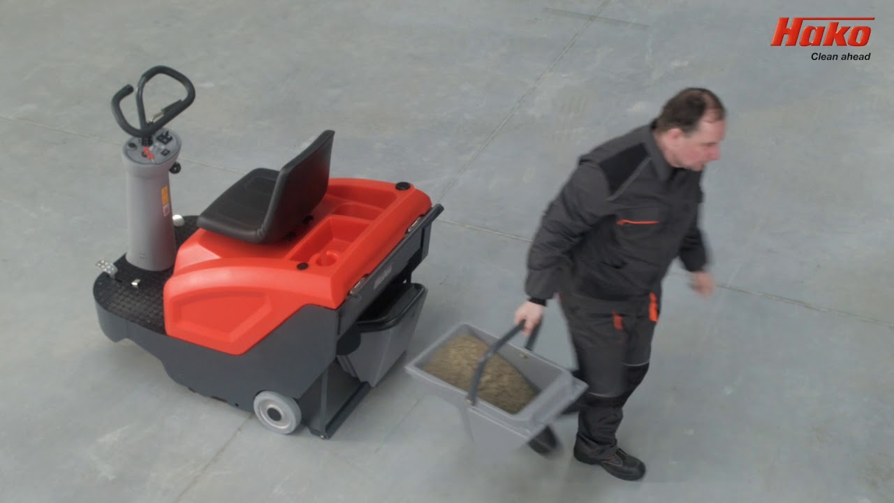 Instruktionsfilm Hako Sweepmaster B800 R