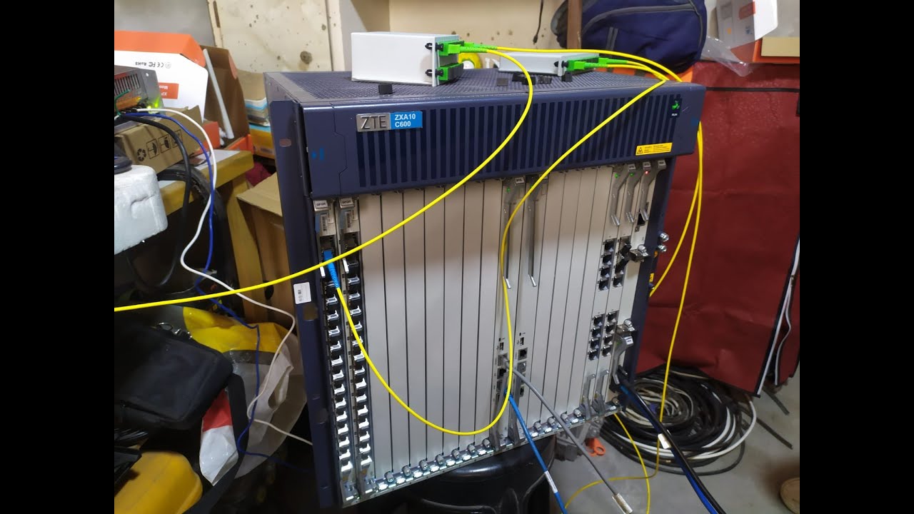 OLT ZTE c600 TITAN (Parte II)