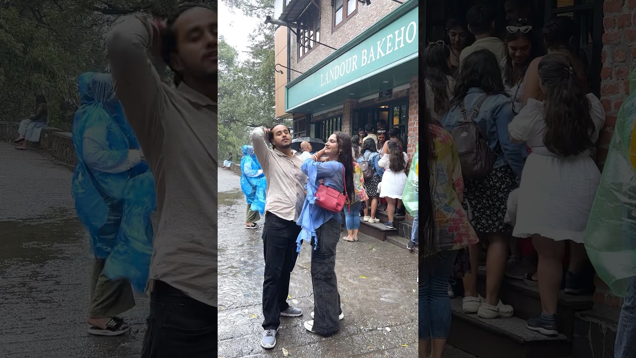 😰 Landour का सच, Reel vs Reality #shorts #minivlog