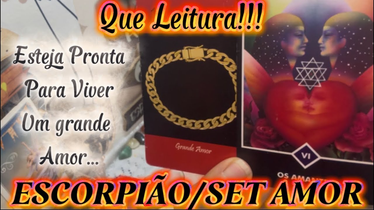 ♏️ESCORPIÃO/AMOR♥️💥Fim de Magias e Feitiços para você viver um grande amor e um casamento feliz…