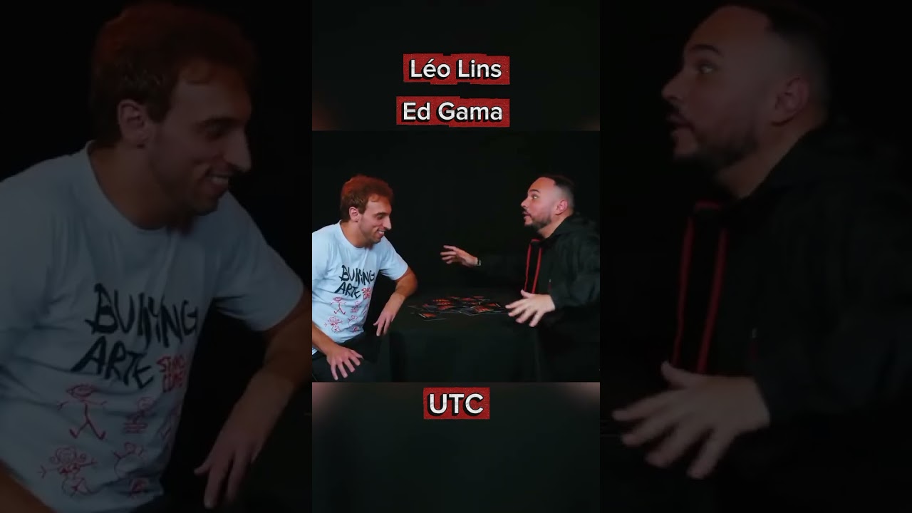 L&eacute;o Lins 🆚 Ed Gama no combate de risos no UTC #youtubeshorts #l&eacute;olins #edgama
