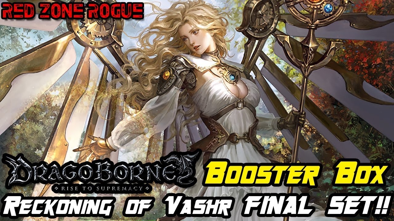Dragoborne ► Reckoning of Vashr Triple Booster Box Opening! ► THE LAST DRAGOBORNE SET
