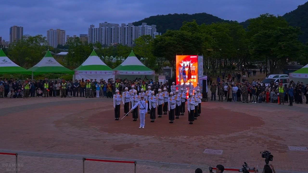 [영상] 해병대 의장대 퍼포먼스 / 울산 봄꽃 축제 (2023)