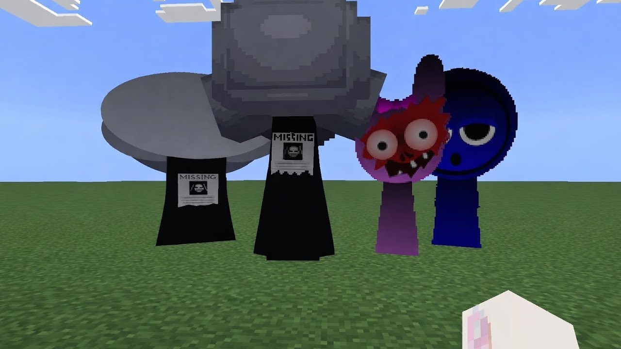 I Summon NEW Incredibox Sprunki in Minecraft PE Mod!!!”