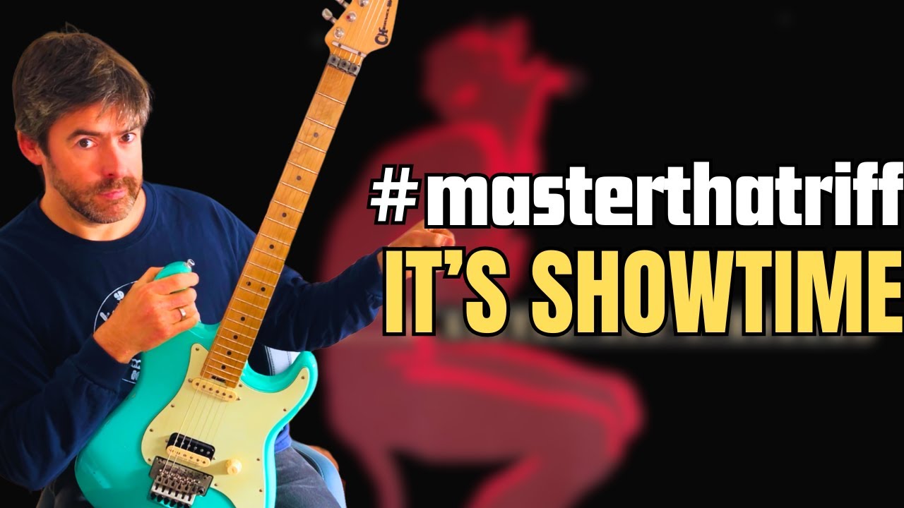 Выучите ПОТРЯСАЮЩИЙ гитарный рифф Джейсона Беккера из It's Showtime! — #MasterThatRiff! #179