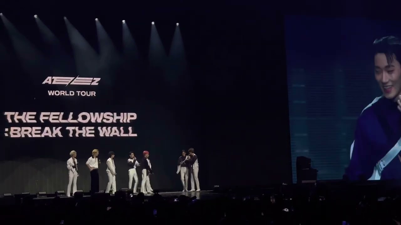 ATEEZ Intro / All Ments [The Fellowship: Break The Wall World Tour] Atlanta Day 1 [FanCam] 11.21.22