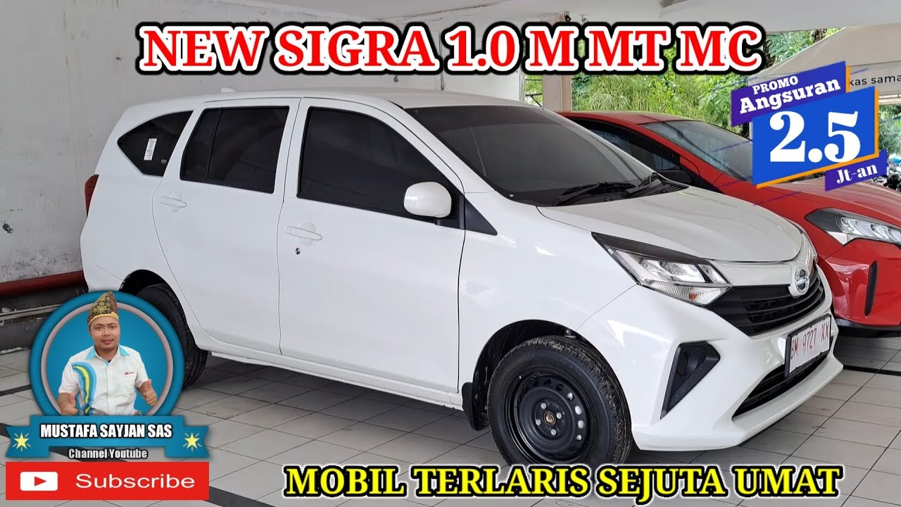 Daihatsu Sigra 1.0 M MT MC 2025 || Warna Putih