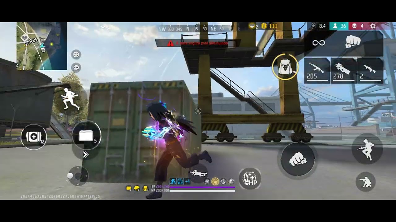 começando a me acostumar com meu pouco X7 pro tá saindo os capinha no Free fire