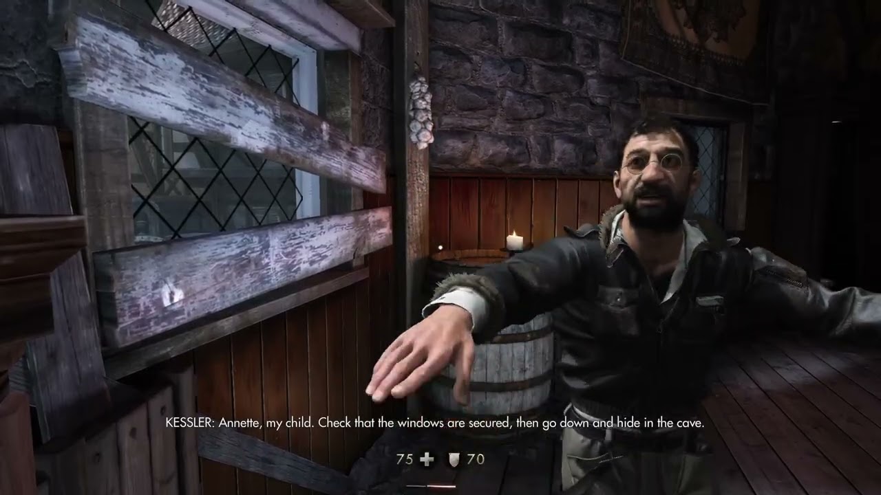 Wolfenstein - The Old Blood (Stream cut off Mid game) (Part 2/4)