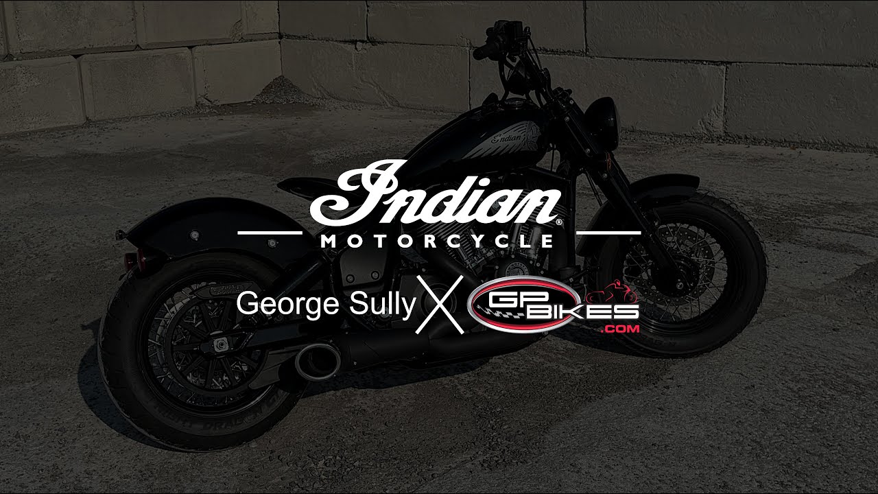 George Sully x GPBikes: Transforming the Indian Motorcycle Chief Bobber with Key Modifications!